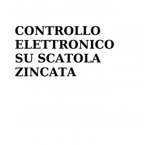 CONTROLLO ELETTRONICO FINO A 10KW 400V-3 0°-30°C