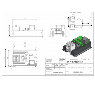 KIT 2 SCHEDE ELETTRONICHE FINO A 15KW 400V-3 PER CONTROLLO TEMPERATURA 0-10V DC