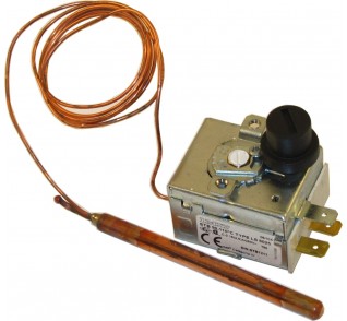 TERMOSTATO A BULBO 200°C RIARMO MANUALE