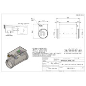 RESISTENZA 1KW 230V d.160mm CORAZZATA SU CANALE CIRCOLARE