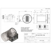RESISTENZA 3KW 400V-3 d.315mm A FILO SU CANALE CIRCOLARE