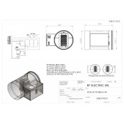 RESISTENZA 8KW 230V d.315mm A FILO SU CANALE CIRCOLARE