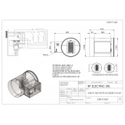 RESISTENZA 3KW 400V-3 d.355mm A FILO SU CANALE CIRCOLARE