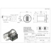 RESISTENZA 3KW 230V d.315mm A FILO SU CANALE CIRCOLARE