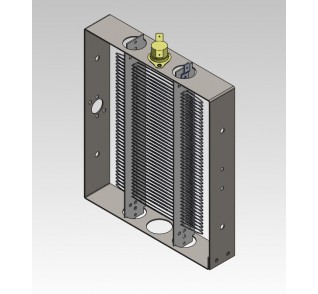 RESISTENZA 1.5KW 230V 153x230 A FILO SU TELAIO VERTICALE