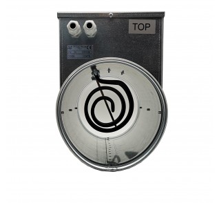 RESISTENZA 1.5KW 230V d.160mm CORAZZATA SU CANALE CIRCOLARE