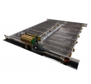 RESISTENZA 6KW 400V-3 500x240 A FILO MONTATA SU TELAIO